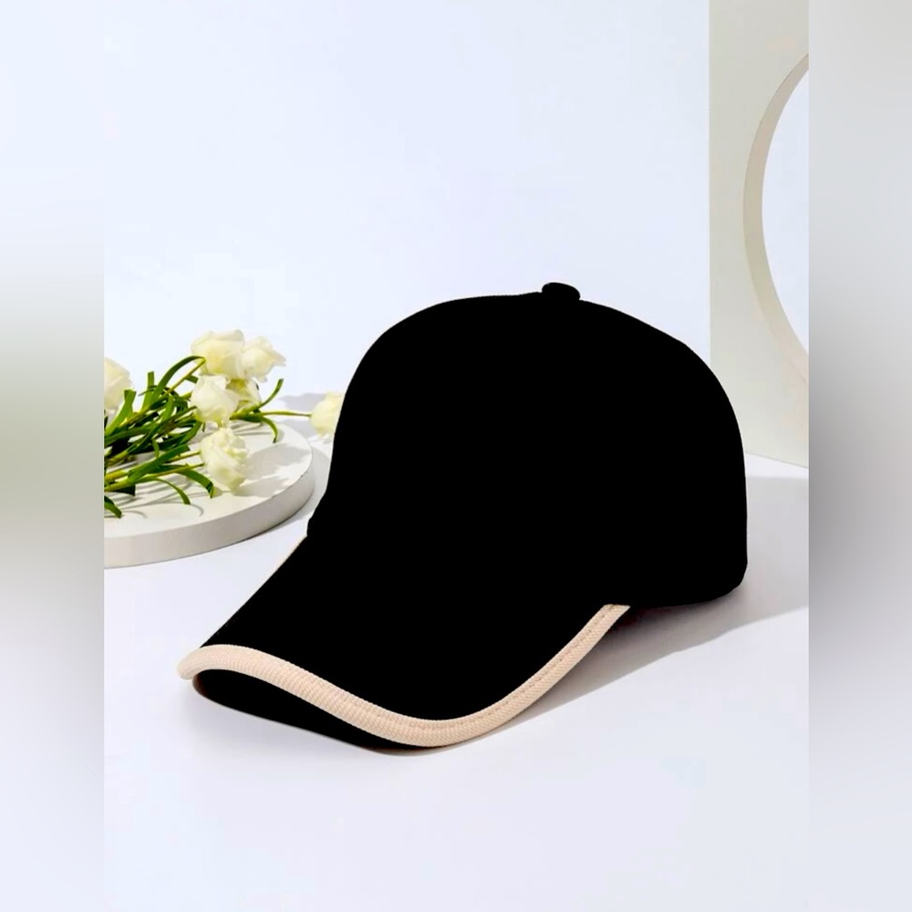 Black & Tan Baseball Cap
